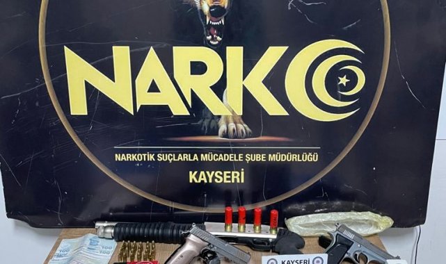 Kayseri&#039;de uyuşturucu operasyonu