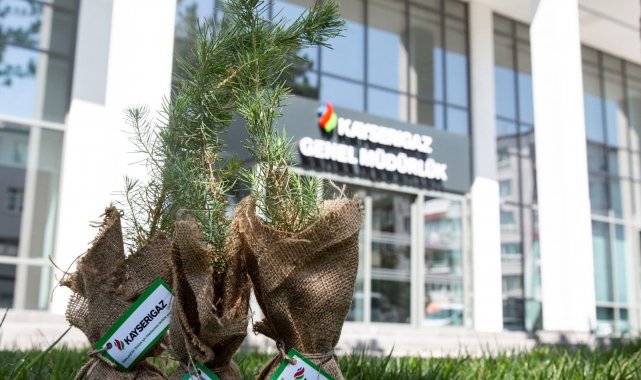 Kayserigaz, &#039;Daha Yeşil Bir Kayseri&#039; için abonelerine fidan hediye etti
