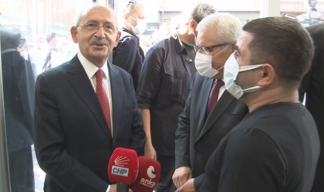 Kılıçdaroğlu, Nevşehir&#039;de esnafı gezdi