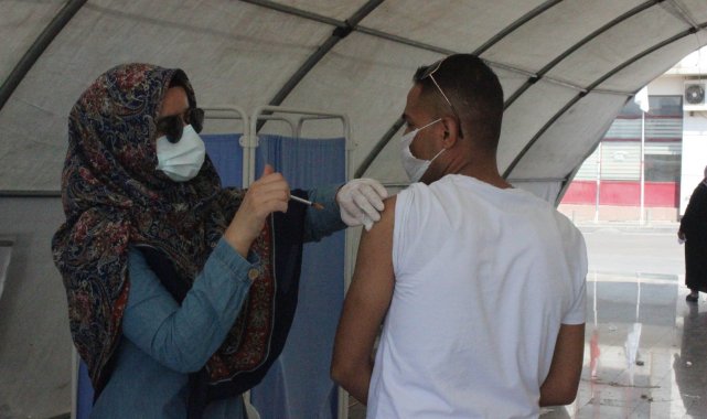 Kilis&#039;te aşıya yoğun ilgi