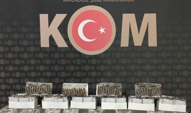 Kırıkkale&#039;de binlerce makaron ele geçirildi