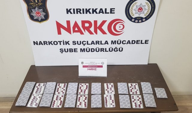 Kırıkkale&#039;de uyuşturucu madde bulunduran şahıs tutuklandı