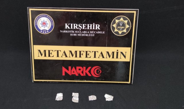 Kırşehir&#039;de, metamfetamin operasyonu