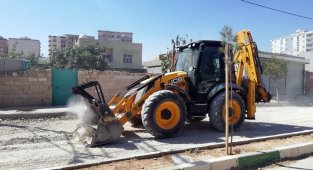 Kızıltepe Stadyum Caddesinde asfaltlama çalışmaları başladı