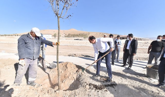 Konya&#039;daki en büyük millet bahçesi Ereğli&#039;de inşa ediliyor