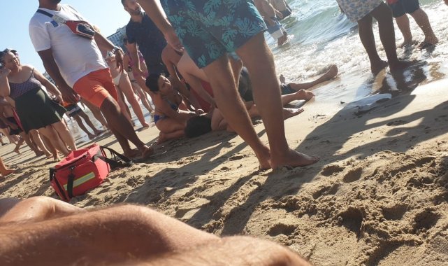 Kuşadası&#039;nda bir kişi denizde boğuldu