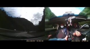 Madenciler iş çıkışı eve dönüş yolunda kazayı kıl payı atlattılar