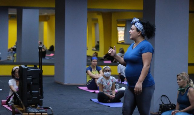 Maltepe&#039;de meditasyon ve nefes çalışmalarına ilgi büyük