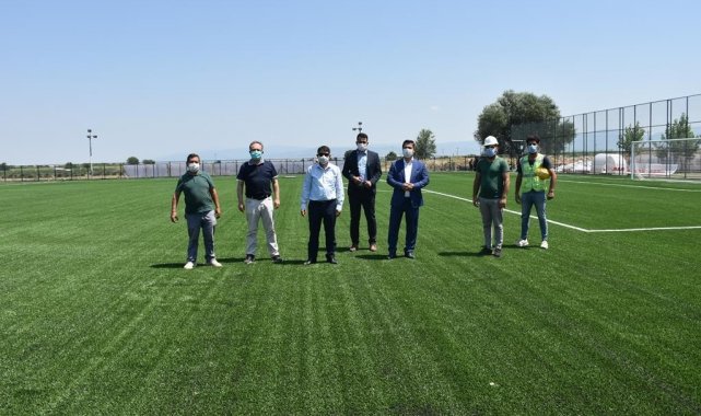 Manisa&#039;da amatör kulüplere saha desteği