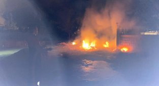 Mardin'de gece saatlerinde 2 noktada çıkan yangın korkuttu