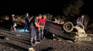 Mardin'de kaza yapan alkollü sürücü ölümden döndü, ehliyetine el konuldu