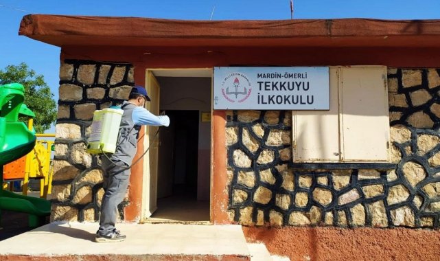 Mardin&#039;de okullar yüz yüze eğitime hazırlanıyor