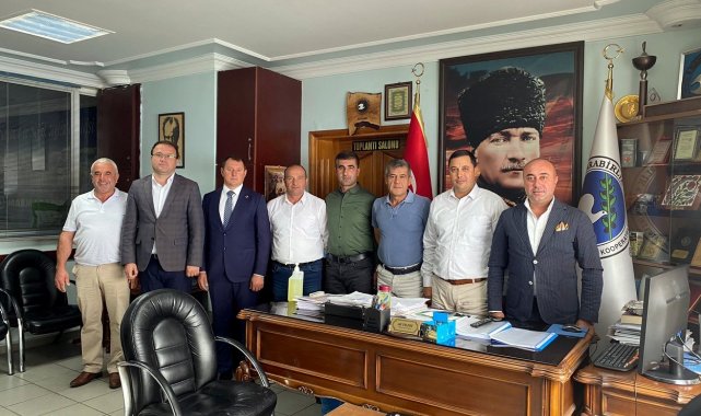 Marmarabirlik Mudanya Kooperatifi&#039;nde nöbet değişimi