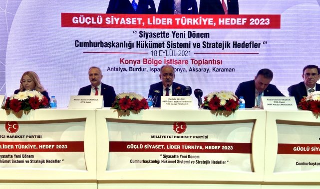 MHP&#039;li Mustafa Kalaycı: &quot;Türkiye&#039;de iktidar ruhsatını büyük Türk milleti vermektedir&quot;