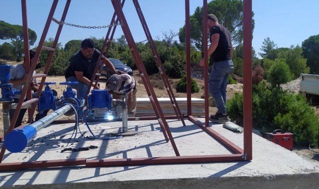 Milas Akkovanlık Mahallesi&#039;ne yeni su kaynağı