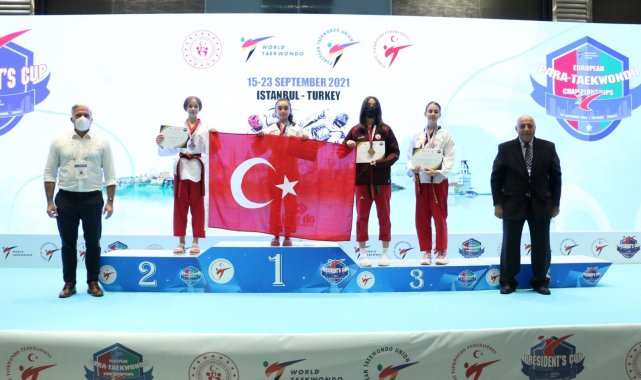 Milli taekwondoculardan poomsaede 35 madalya