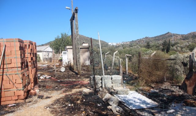 Mobilya atölyesinde korkutan yangın