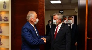 Moldova Büyükelçisinden Başkan Zolan'a ziyaret