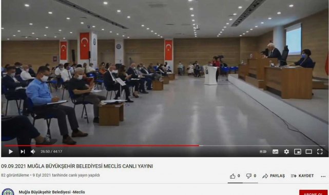 Muğla&#039;da şeffaf belediyecilik