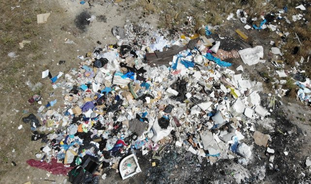 Odunpazarı&#039;nda bir mahalle adeta açık hava çöplüğüne döndü