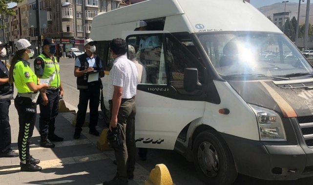 Okul servis araçlarına ortak denetim