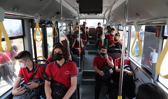 Okullar açıldı, Büyükşehir otobüs seferlerini artırdı