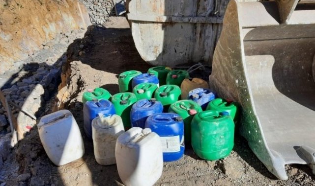 Ordu&#039;da şantiyeden akaryakıt hırsızlığı jandarmaya takıldı: 2 gözaltı