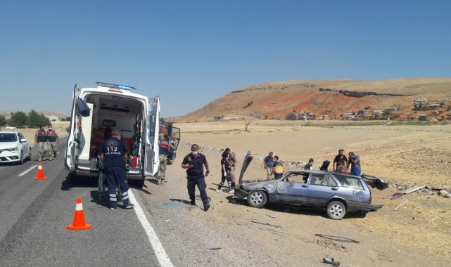 Otomobil devrildi: 3 yaralı