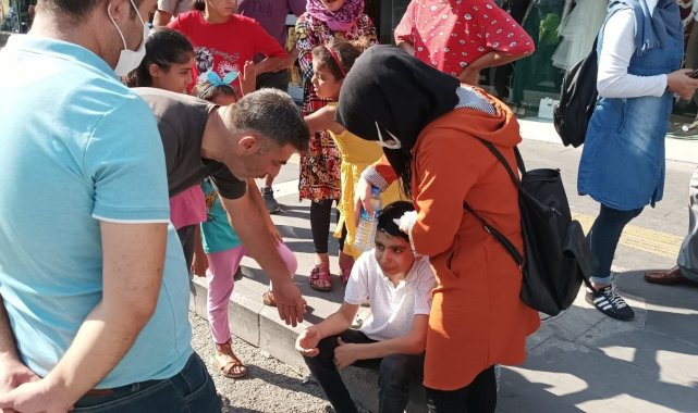 Otomobille bisiklet çarpıştı: 1 yaralı