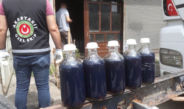 Özel ekipten Konya&#039;da akaryakıt kaçakçılarına suç üstü