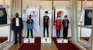 Pamukkale Belediyespor Kulübü dartta da söz sahibi oldu