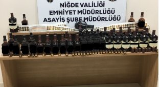Polis kaçak alkol ele geçirdi: 4 gözaltı