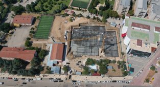 Rektör Göktaş, Diş Hekimliği Fakültesi ve Hastanesi şantiyesinde incelemelerde bulundu