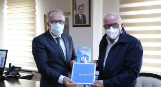 Rektör Uzun'a Almanya'dan ziyaret