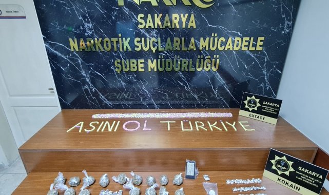 Sakarya&#039;da uyuşturucu operasyonlarında 48 şüpheli yakalandı