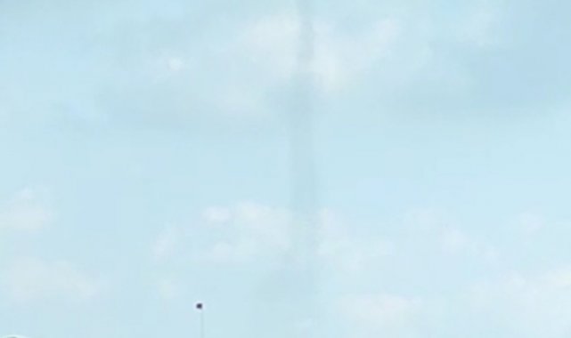 Samandağ&#039;da hortum paniği