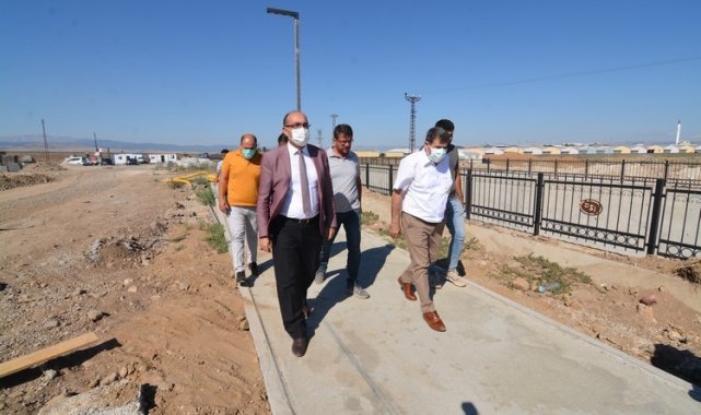 Sandıklı&#039;da &#039;Millet Bahçesi&#039; projesi inşaat çalışmaları devam ediyor