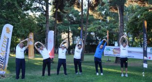 Şanlıurfa'da sabah sporu