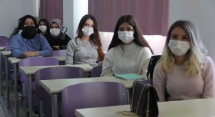 Sinop'ta üniversitede yüz yüze eğitim heyecanı