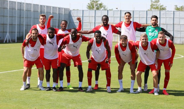 Sivasspor&#039;da neşeli idman