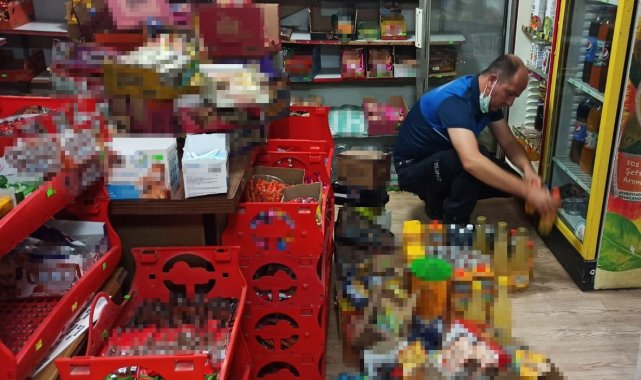 Son kullanma tarihi geçmiş yüzlerce ürüne el konuldu