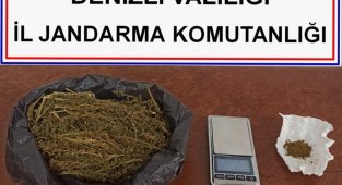 Suç örgütüne üye olmaktan aranan şahıstan 215 gram esrar çıktı