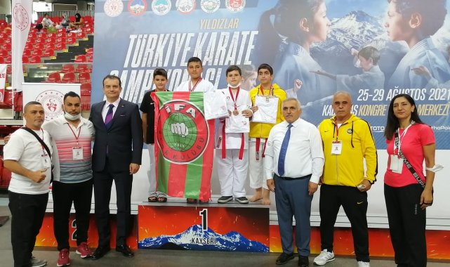 Süleymanpaşalı genç sporcular madalyalara ambargo koydu
