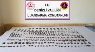 Tarihi eser operasyonunda 362 sikke ele geçirildi