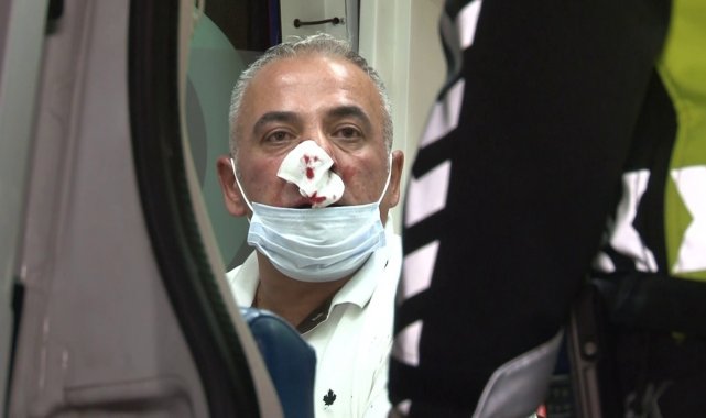 TEM Otoyolu&#039;nda alkollü şekilde kazaya karışan sürücüye dayak