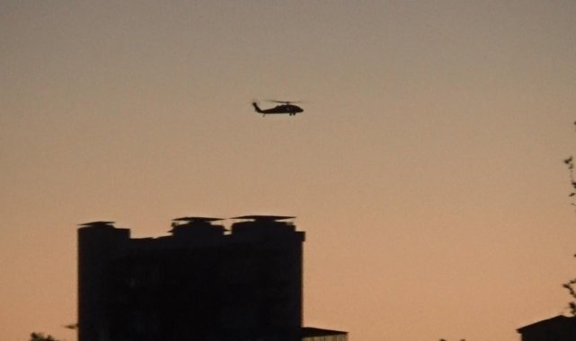 Terör bitti, helikopterler insan sağlığı için havalandı