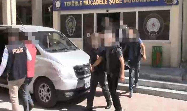 Terör operasyonunda gözaltına alınan 5 zanlı tutuklandı
