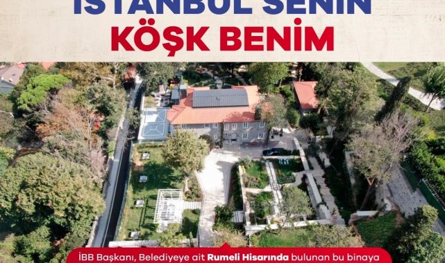 Tevfik Göksu&#039;dan İmamoğlu&#039;na &quot;Rumeli Hisarı&#039;na köşk&quot; sorusu