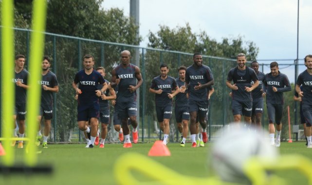 Trabzonspor, Galatasaray maçı hazırlıklarını sürdürdü