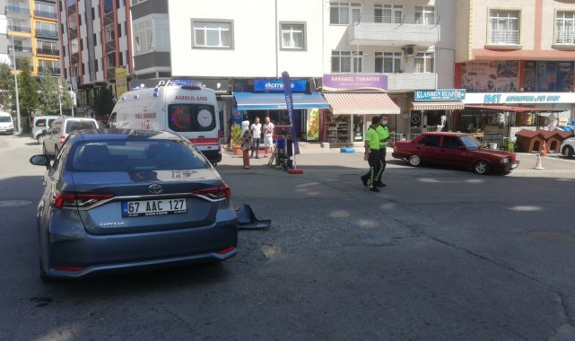 Trafik kazası: 1&#039;i çocuk 2 yaralı